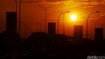 Pesona Sunset di Jakarta