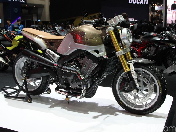 Honda CB650 Versi Scrambler