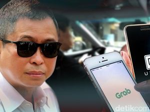 Menhub Jonan: Taksi Online Kami Beri Toleransi 6 Bulan