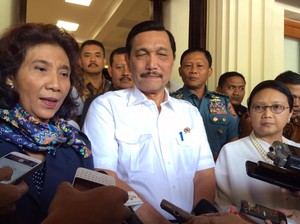 Menko Luhut Lapor Jokowi Soal Kapal Cina yang Ditembak TNI AL