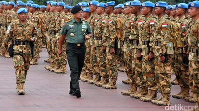 800 Prajurit TNI Diberangkatkan ke Sudan