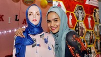 Banyak yang menuding, penampilannya kini berhijab karena sedang menjalani bisnis busana muslim. Tapi, semua pendapat itu dibantahnya. Pool/Ismail/detikFoto.