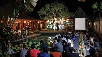 Terdapat rumah joglo, pendopo dan kolam renang. Foto: Dokumentasi Go-Jek