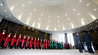 Pelantikan 32 ketua pengadilan tinggi dilakukan di ruang Prof Dr Kusumah Atmadja, Gedung Mahkamah Agung, Jakarta, Kamis (24/3/2016).