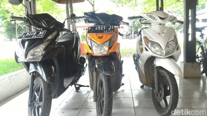 Maling Motor Kawakan di Bogor ini Kini Sudah Dikerangkeng
