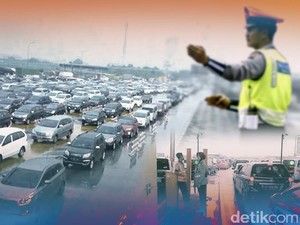 Hingga Pukul 12.00 WIB Jalur Lalin dari Jawa Barat Arah Jakarta Lancar
