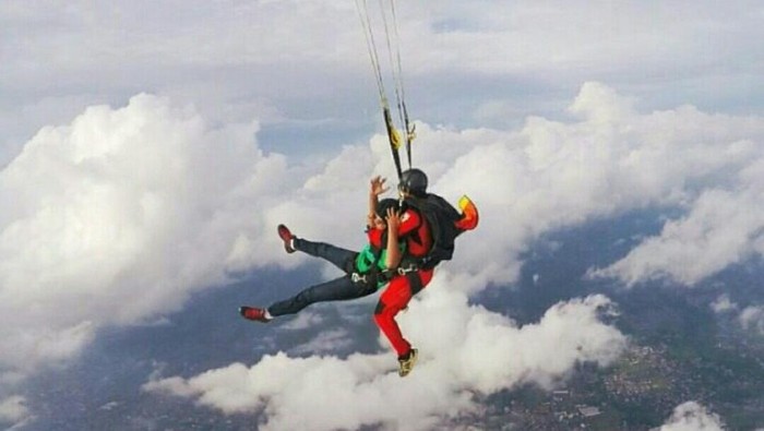 Keinginan Terakhir Wika Ingin Ajak Adik Laki-lakinya Terjun Tandem