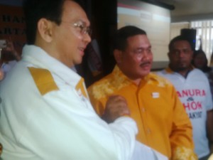 Terima Dukungan Hanura, Ahok Cerita Pengalaman Dilamar Wiranto