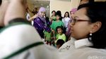 Mensos Tinjau Anak Korban Eksploitasi di RSPA Bambu Apus