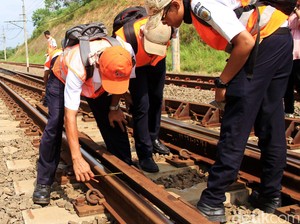 Jonan: Rel Makassar-Parepare Sudah Tersambung 40 Km