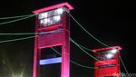 Keindahan Jembatan Ampera di Palembang