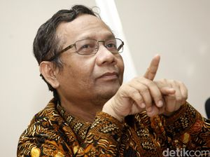 Jokowi Belum Tanda Tangani UU MD3, Mahfud MD: Itu Hak Presiden