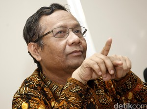 Jokowi Belum Tanda Tangani UU MD3, Mahfud MD: Itu Hak Presiden