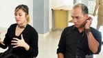 Marshanda Jenguk Ayahnya di Panti Sosial