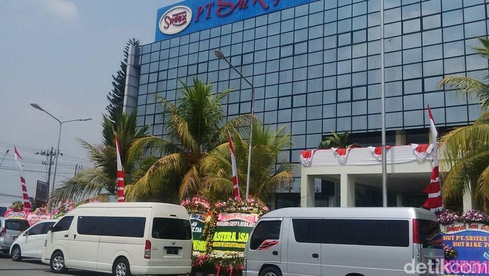 Pabrik Sritex di Sukoharjo, Jawa tengah