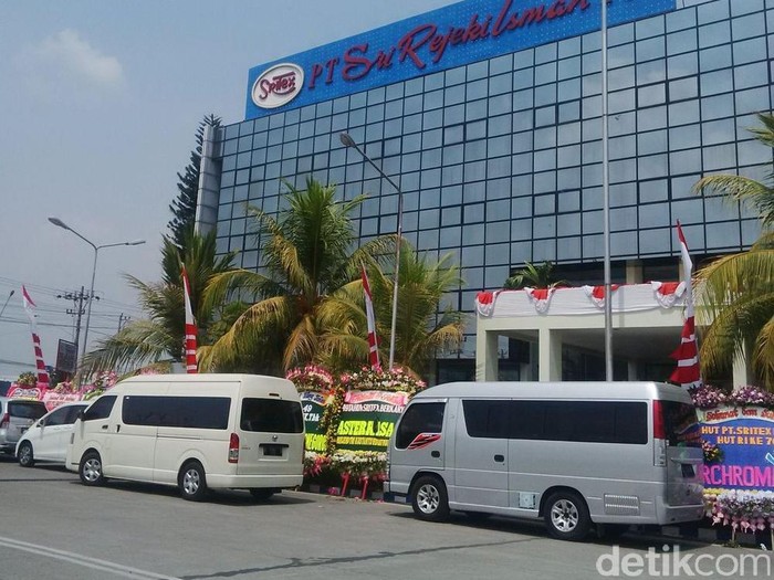 Pabrik Sritex di Sukoharjo, Jawa tengah