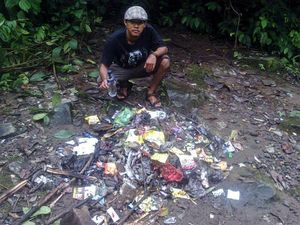 Begini Kelakuan Pecinta Alam Gadungan, Area Konservasi di Gede Pangrango Penuh Sampah