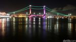 Keindahan Jembatan Ampera di Palembang