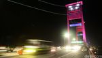 Keindahan Jembatan Ampera di Palembang