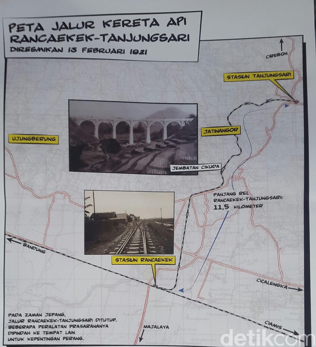 Napak Tilas Jalur Kereta Zaman Belanda, dari Rancaekek 