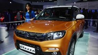 Vitara Brezza diperkenalkan pertama kali di Auto Expo di New Delhi, India, bulan Februari. Mobil dikembangkan oleh Suzuki India dan merupakan saudara dari Vitara. Foto: Response