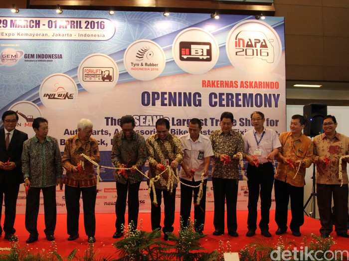 Pameran Aksesoris dan Komponen Dibuka di JI Expo