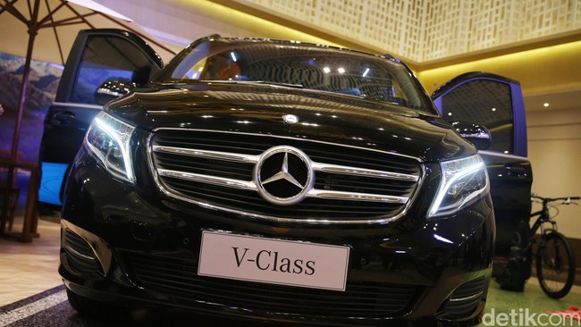 MPV Paling Mewah Mercedes-Benz New V-Class Meluncur Rp 1,299 Miliar