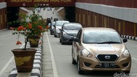 Perjalanan dari kota Palembang sendiri dimulai pada pukul 13.00 WIB usai melakukan kegiatan sosial di SDN 198 Palembang. Selepas itu, risers tancap gas menuju Lampung.