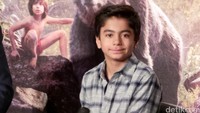 Neel Sethi saat ditemui di Mumbai, India pada Senin (28/3/2016) waktu setempat.