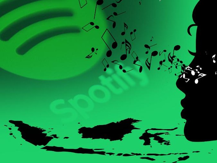 Ilustrasi Spotify