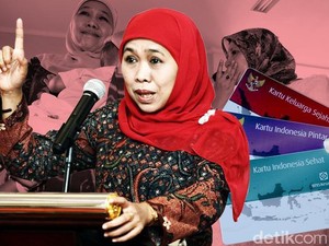 Mensos Serahkan Bantuan Keluarga Harapan di Banyuwangi: Tak Boleh Buat Beli Pulsa
