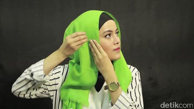 Image Result For Tutorial Hijab Dengan Menggunakan Anting