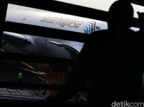 Percikan Api di Mesin Pesawat Garuda Saat Terbangkan 450 Jemaah Haji ke Saudi