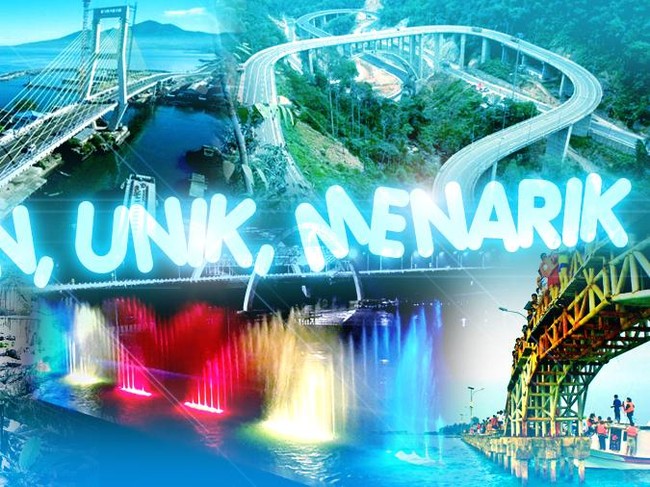 Jembatan Unik Indonesia