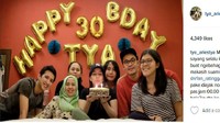 Tya berulang tahun pada 30 Maret kemarin. (dok. Instagram/tya_ariestya).