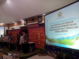 ESDM Bentuk Tim Persiapan Pusat Unggulan Energi Bersih