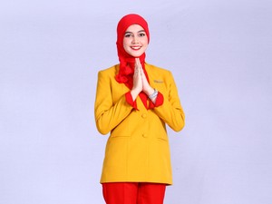 Pramugari Berhijab Juga Ada di Sriwijaya Air