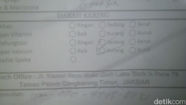 April: Jualan Suplemen Herbal Berbalut Pemeriksaan Darah Tak Jelas