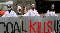 Aksi yang berlangsung sekitar 2 jam tersebut berlangsung tertib.