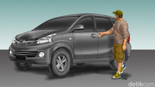 Ilustrasi Pencurian Mobil