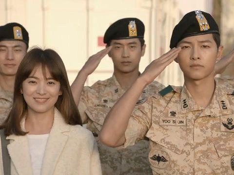 7 Drama Korea Romantis yang Cocok Ditonton Seharian di Rumah Descendants of the Sun