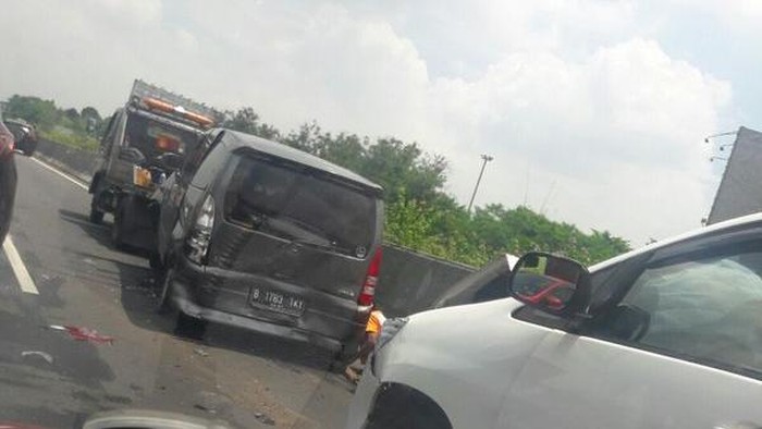 Ada Kecelakaan Beruntun, Tol Tambun Arah Jakarta Macet 2 Km
