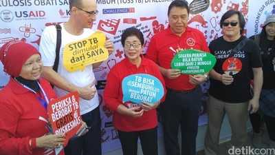 Ramainya Peringatan Hari TB Sedunia di Rusun Marunda