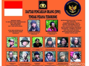 Satgas Tinombala Rilis 31 DPO Kasus Terorisme, Termasuk Santoso dan Istrinya