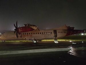 Begini Penampakan Pesawat TransNusa Usai Tabrakan dengan Batik Air di Halim