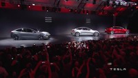 Suasana peluncuran yang sangat meriah. Foto: Tesla Motors