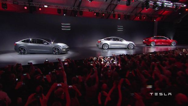 Peluncuran Tesla Model 3