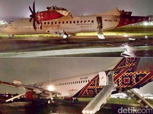 Tergolong Baru, Ini Data Pesawat Batik Air dan TransNusa yang Tabrakan di Halim