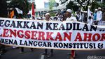 Aksi Demo Soal Ahok di Gedung KPK