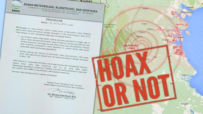 Isu Liar Ramalan Gempa 7,8 SR di Kalimantan Utara